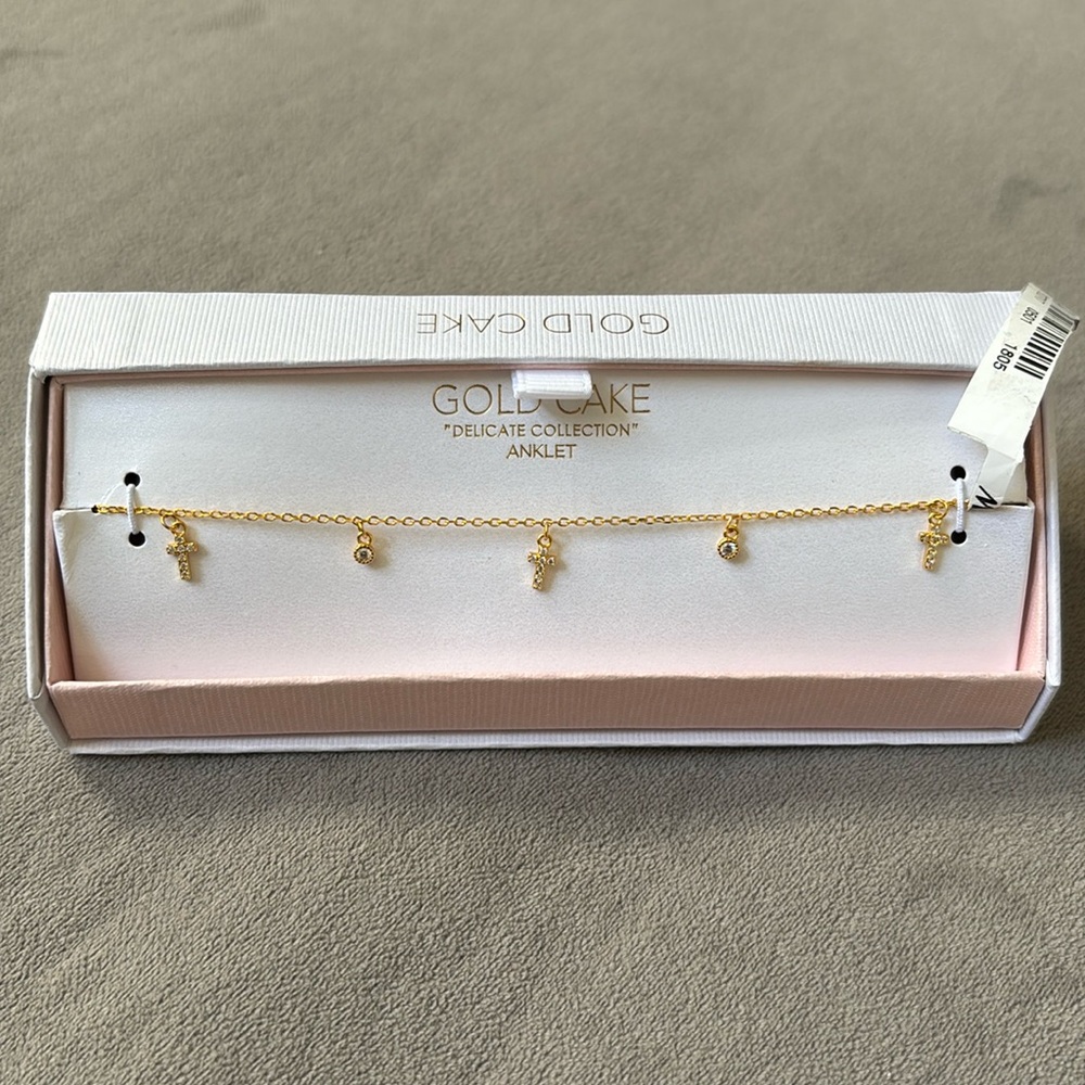 Cross Ankle Bracelet ✝️